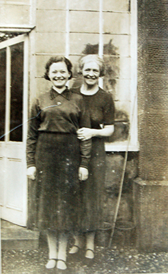 Photo of Patricia Clugston and Maude Charles
